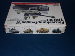 Vintage Bandai Panzerkampfwagen VI Tiger I Model Kit, New, 1:48