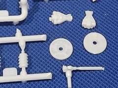 🌟 Front End & Suspension 1950 Oldsmobile 1:25 Scl 1000s Model Car Parts 4 Sale.