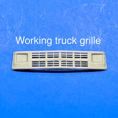 OBS Custom Grille for Silverado Dually Kits – Bar, Working Truck, Phantom 1/25