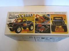 MPC “MOUNT’N GOAT” JEEP COMMANDO RETRO DELUXE MODEL KIT 1/25 SCALE. Open Box!!