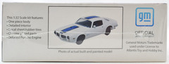 Atlantis ’71 Pontiac Firebird 1:32 Scale Plastic Model Car Kit M2009