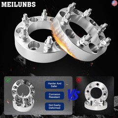 MEILUNBS 6×5.5 Wheel Spacers Fit for Tahoe, Avalanche, Yukon XL, Frontier