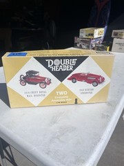 5 MODEL CAR KITS Lot Alfa Romeo Double Header Mpc Ford Bentley