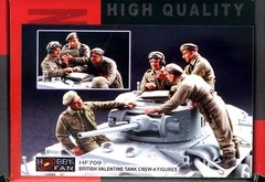 Hobby Fan 1/35 HF-709 WWII British Calentine Tank Crew – 4 Figures