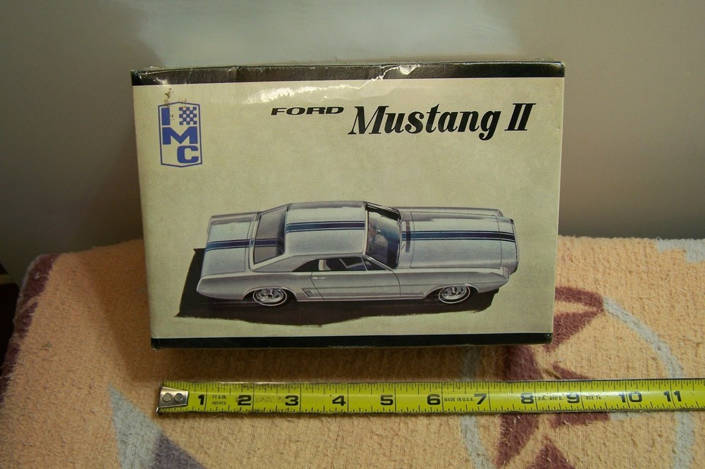 IMC FORD MUSTANG ADVANCED MODEL KIT SEALED PACKAGE INDUSTRO-MOTIVE NO.109-200