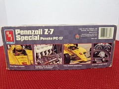 AMT Pennzoil Z-7 Special Penske PC-17 1/25th Model Kit #6880 Complete in Box