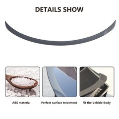 Arcoche Model Y Juniper Matte Black Trunk Spoiler Wing