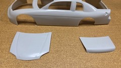 CHEVY Monte Carlo Stock Car BODY CHASSIS HOOD & MORE 1:25 AMT model kit PARTS