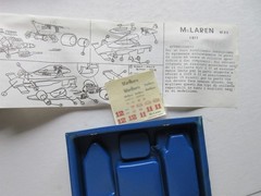 TEXACO McLAREN 1/43 Metal kit by Hobby Tecnica ITALY