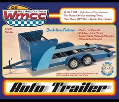 Wes’s Model Car Corner 1:25 SCALE Auto Trailer Kit #1004AT1~NEW in BOX ships now