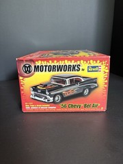 Revell MotorWorks 1956 Chevy Bel Air Model Kit 1:24 Scale #85-1257 Open Box