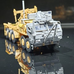 1/35 US MKR18 PLS Armored Vehicle Head Modification Parts Model Kit 3D Printed