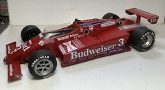 1/25TH SCALE 1984 BUDWEISER LOLA, MARIO ANDRETTI INDY 500, CART, INDY RESIN