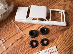 Lindberg Color Me Gone II 1964 Dodge 330 Super Stock 1/25 Model- Missing Windows