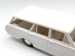 VINTAGE 1963 CHEVROLET NOVA SS STATION WAGON WHITE PROMO STYLE MODEL KIT PARTS!!