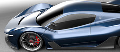 1:12 Maserati Race Car 24Custom Built HyperCar SuperCar18Carousel Concept Model