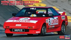 Hasegawa 1/24 Toyota MR2 (AW11) Late Model ”1986 Rally Sprint Winner”