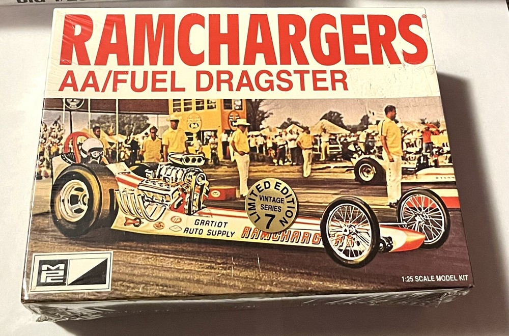 🏁 MPC RAMCHARGERS AA/FUEL Front Engine Dragster (FACTORY SEALED) 1/25 🏁