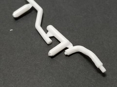 Peterbilt 359 RADIATOR HOSES from AMT 1:25 Model Kit #1477