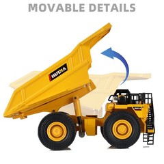 Diecast Masters 1:35 Construction Equipment Large Dump Truck Model Gift for