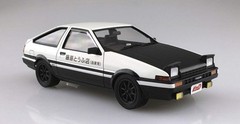 AOSHIMA 1/24 Initial D No.1 AE86 Toyota Sprinter Trueno Project D Ver. model kit