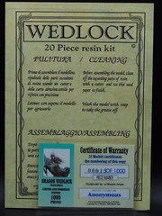WEDLOCK , The Dragon, JJ Models Italy, 205x130mm Resin Fantasy Figure, Brand NEW