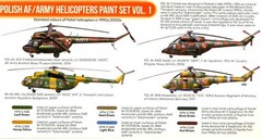 Hataka Hobby Paints POLISH AF & ARMY HELICOPTER COLORS Orange Line Lacquer Paint