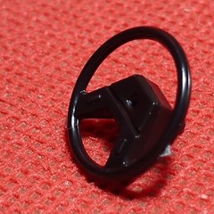 Steering Wheel 1982 Datsun 280 ZX Turbo 1:25scale model car part AMT