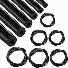 1/8″ 5/32″ 3/16″ 1/4″ 5/16″ 3/8″ Automotive Silicone Vacuum Tubing Hose Kit For