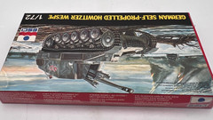 Vintage ESCI German Self-Propelled Howitzer Wespe 1/72 WWII Model Kit #8004