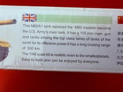Kitech U.S. Marine M60A1 w/Reactive Armor 1/48 Tank Model Kit Sealed 08M-511