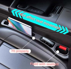 Car Seat Gap Filler Accessories,Storage Organizer Fit Car SUV Truck Fill the Gap