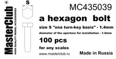 1/35 Master Club MC435031-9 Hexagon standard bolt head size S on turn-key basis