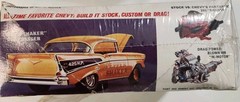 AMT ’57 Chevy Bel Air Hardtop Model Car Kit 1:25 ~ NEW