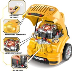 SpringFlower Toys Gifts for 3 4 5 6 7 8 Years Old Boys, Large Truck Engine,…