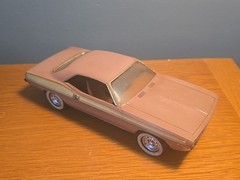 Vintage 1974 Plymouth ‘Cuda Dealer Promo Salmon 1/25 – VERY RARE