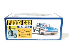 AMT 1966 Plymouth Barracuda Funny Car “Hemi Hustler” 1:25 Model Car Kit 1464