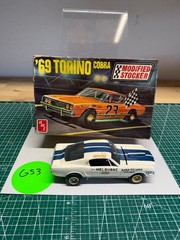 AMT Original Rare Pro-Built ’69 Torino Cobra Modified Stocker Model Kit