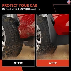 A-Premium Set of 4pcs Splash Guard Mud Flaps Compatible with Buick Enclave