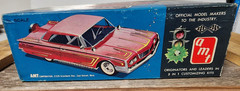 VINTAGE AMT 1960 FORD STARLINER HARDTOP 3 in 1 CUSTOMIZING KIT Rare #139