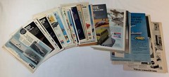1970s MONOGRAM model/hobby kit ad lot/collection ~ lot of 43 ads
