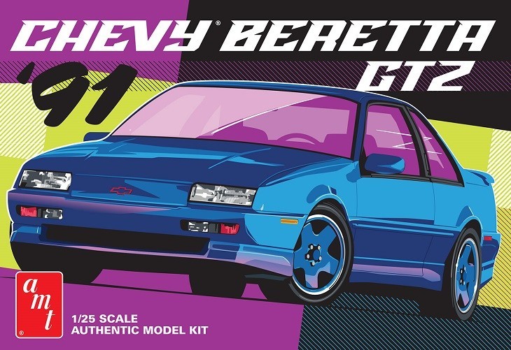 AMT 1:25 Scale Model Kit 1991 Chevy Beretta GTZ AMT1531