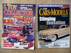Vintage 8 Pc Lot Model Car, Slot Car, & Toy Magazines