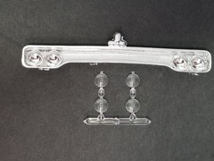 1970 Plymouth Road Runner GRILLE & HEADLIGHTS from Revell 1:24 Model Kit 70