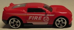 Chevy Camaro Red Chevrolet Fire Fighter Car Toy Dt-C1 Unbranded 2-3/4″ Emergency