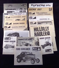 Vintage Model Car Junkyard lot instruction MANUALS AMT Monogram MPC TRANTULA