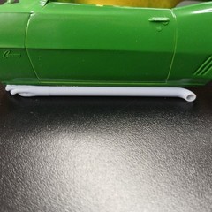 1/24 1/25 Scale 3D Resin Vintage Side Pipe Set Lrg. Custom Model