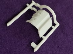 1991 Chevy S-10 Lowrider SKID PLATE from Revell 1:25 Model Kit 91 Chevrolet