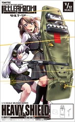TomyTec Little Armory 1/12 HEAVY SHIELD LD017 Plastic Model Kit