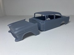 1/25 1955 Chevy Chevrolet Flip Nose Gasser Sedan 210